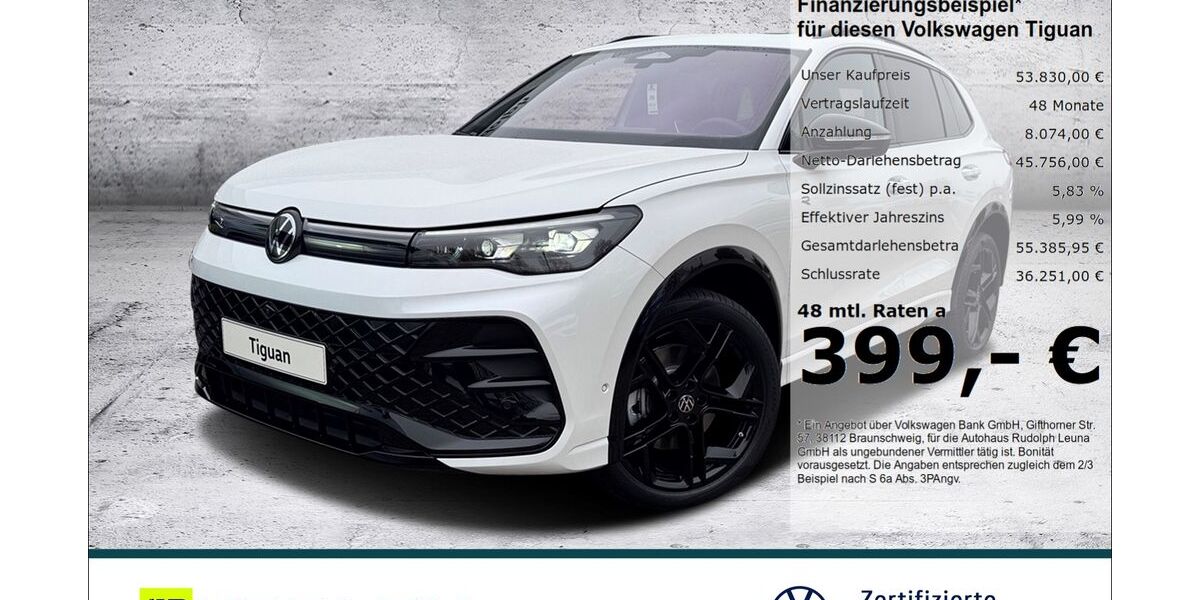 VW Tiguan 9.500 km 53.830 &euro; Leuna 06237