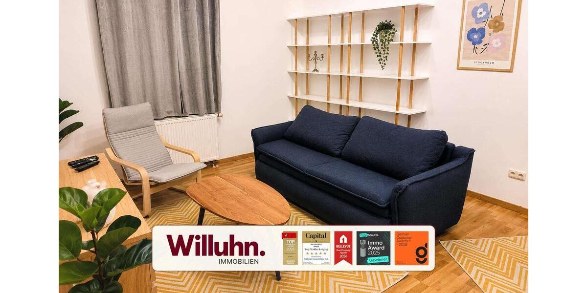 Erdgeschoßwohnung Leipzig Altwest - 2 Zimmer, 61 m&sup2;, 745&euro; | Angebot:26678317