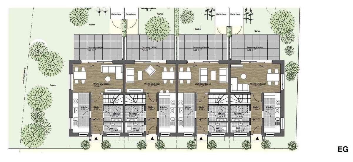 *Neubau - 8 Reihenhäuser in idyllischer Lage nahe dem Zwenkauer See* 40 zimmer