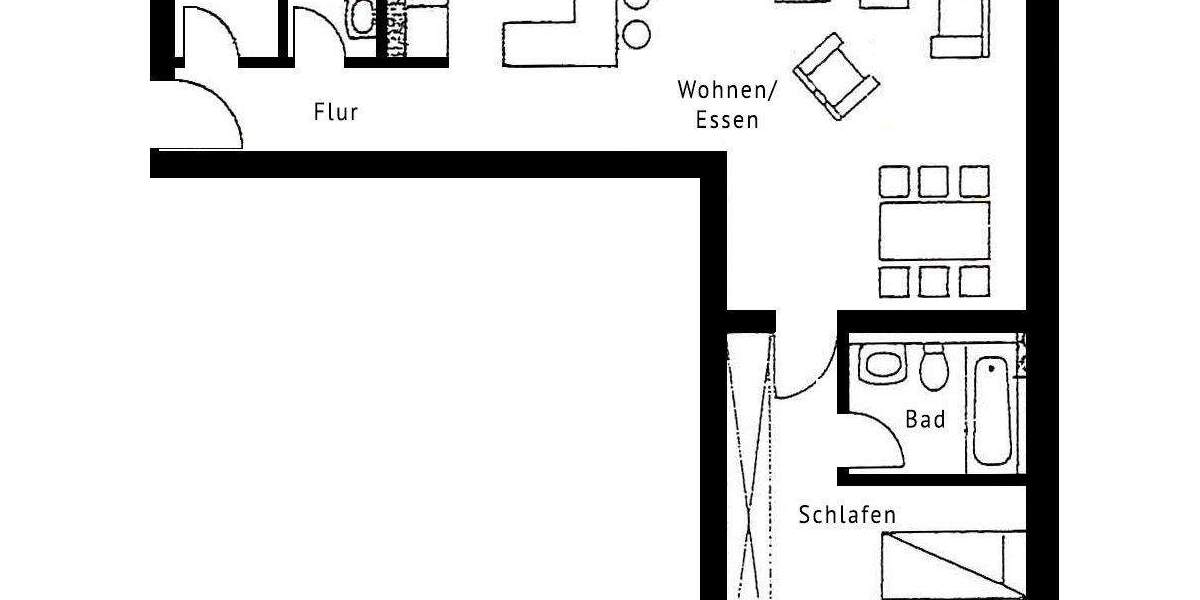 Etagenwohnung Leipzig Zentrum-Nord - 2 Zimmer, 77 m&sup2;, 240.000&euro; | Angebot:25735014