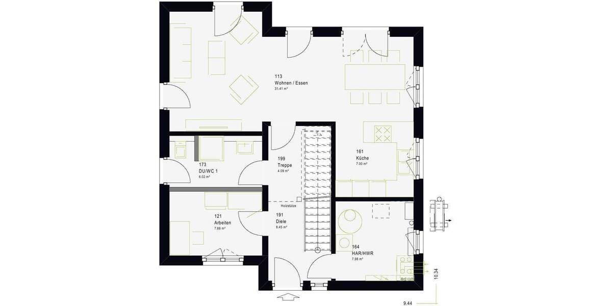 Einfamilienhaus Taucha - 5 Zimmer, 139 m&sup2;, 490.000&euro; | Angebot:25733708