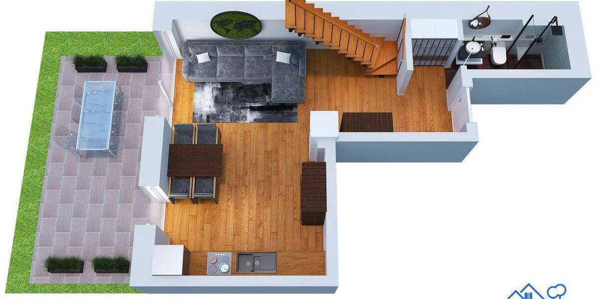 Reihenmittelhaus Leipzig Großzschocher - 5 Zimmer, 132 m&sup2;, 575.000&euro; | Angebot:26819537
