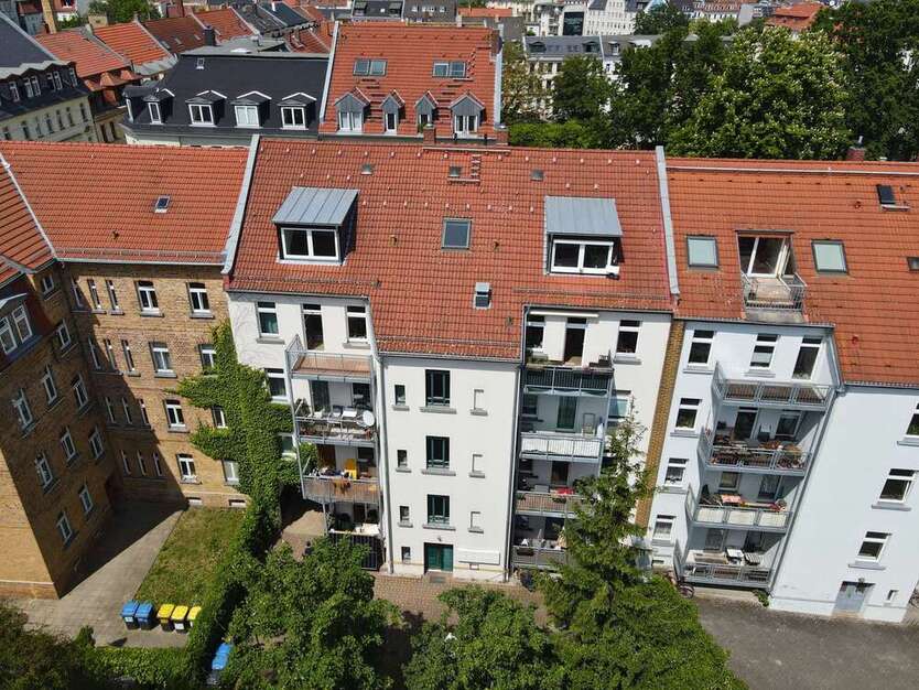 +Vermietete Dachgeschosswohnung im beliebten Leipziger Stadtteil Altlindenau+ 2 zimmer