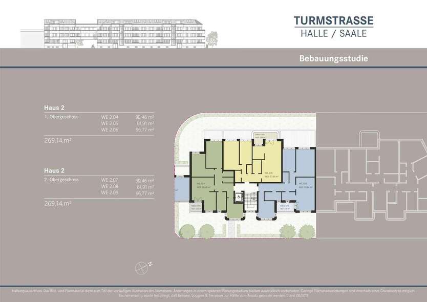 Projektiertes Baugrundstück für ca. 2.731 m² vermietbare Fläche zimmer