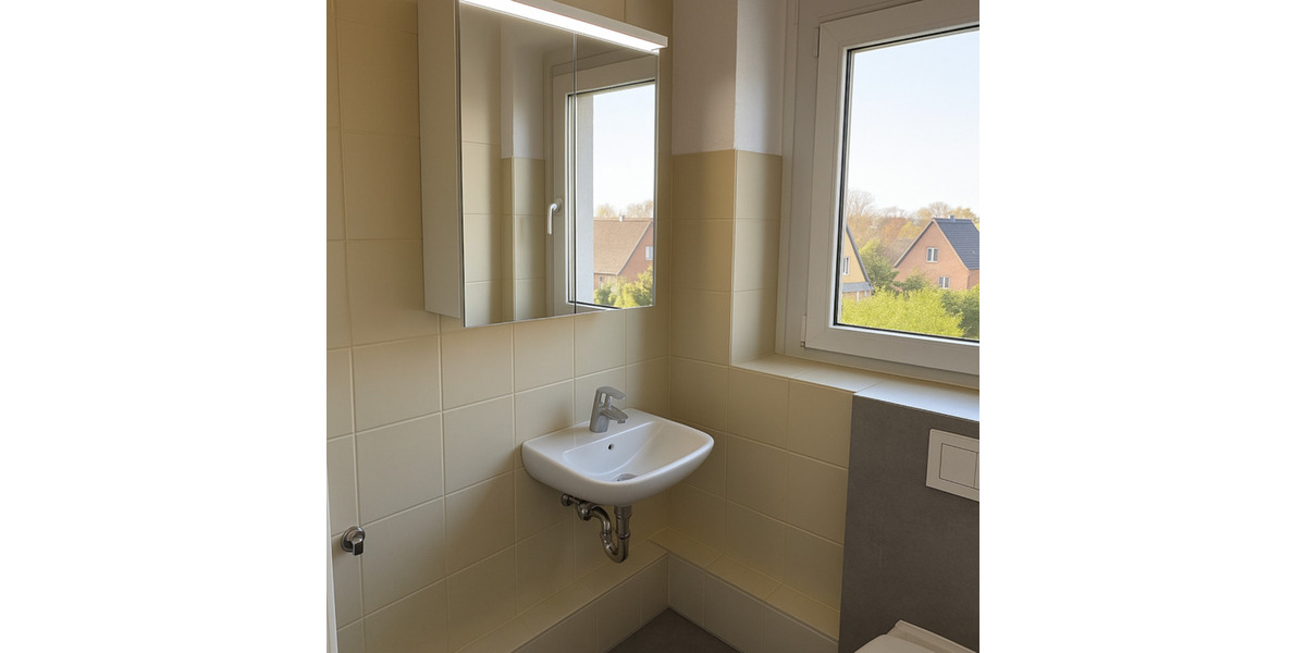 Moderne helle 3 ZKB Wohnung mit EBK + Balkon in Eilenburg zimmer