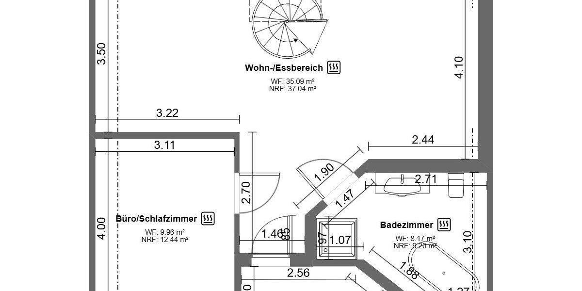 Dachgeschoßwohnung Wurzen - 3 Zimmer, 80 m&sup2;, 119.000&euro; | Angebot:27023025
