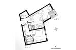 ++ bezugsfreie, charmante 2-Raum Wohnung mit Balkon und Tiefgaragenstellplatz am Allee-Center ++
