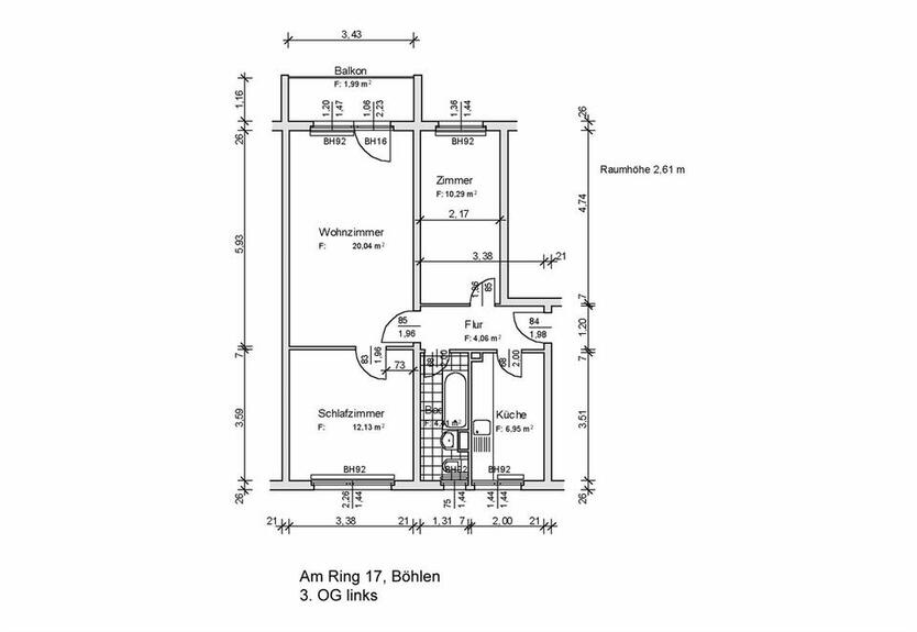 Schöne 3 Zimmerwohnung zimmer