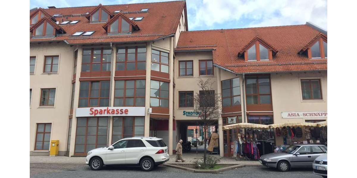 Praktische Gewerbeeinheit für BüroPraxis oder Einzelhandel - Wohn- & Geschäftshaus Wurzen Altstadt | Angebot:16936749