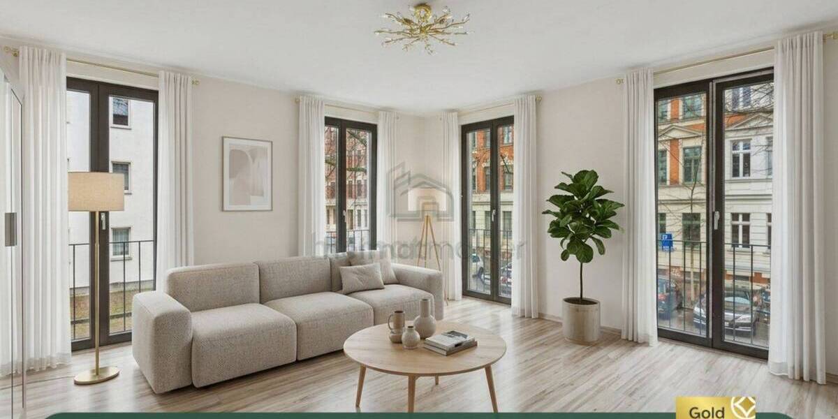 Etagenwohnung Leipzig Schleußig - 7 Zimmer, 220 m&sup2;, 795.000&euro; | Angebot:26245236