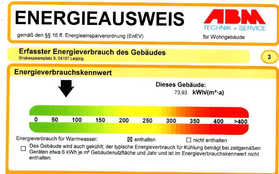 Dachgeschoßwohnung Leipzig Mitte - 2 Zimmer, 80 m&sup2;, 290.000&euro; | Angebot:26481786