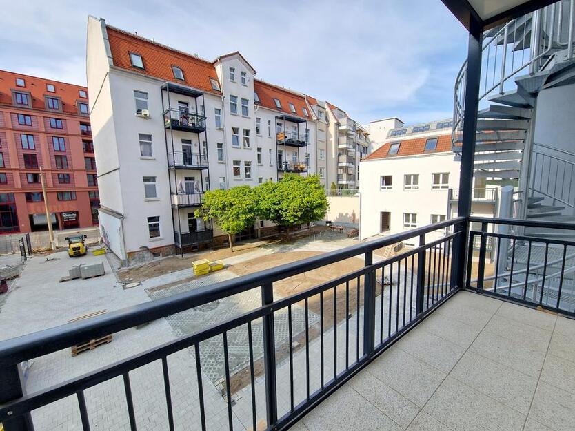 *Cityliving mit Charakter: Neubauwohnung in historischem Gebäude* 4-Zimmer-Wohnung mit 2 Balkonen 4 zimmer