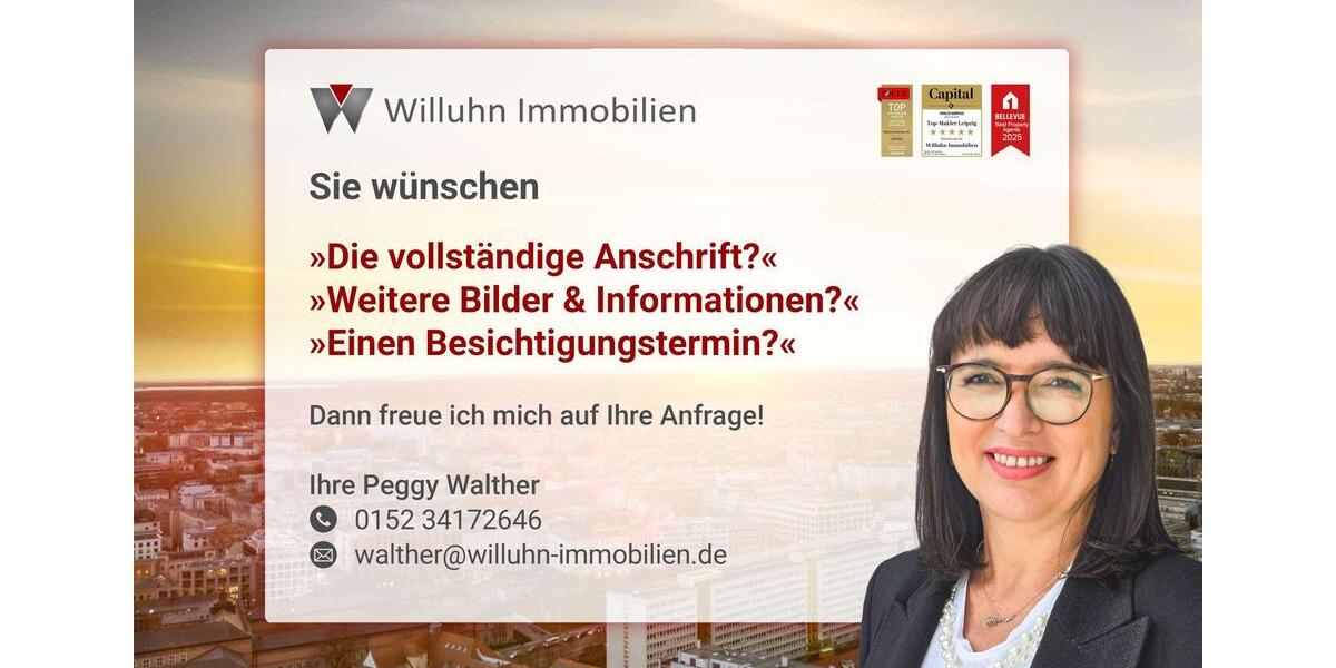 Erdgeschoßwohnung Leipzig Nordwest - 3 Zimmer, 54 m&sup2;, 540&euro; | Angebot:25571375