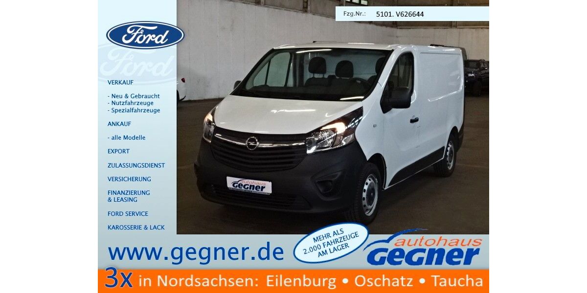 Opel Vivaro 133.081 km 8.940 &euro; Eilenburg 04838