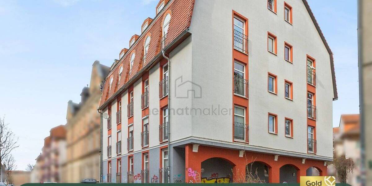 Etagenwohnung Leipzig Lindenau - 3 Zimmer, 69 m&sup2;, 197.000&euro; | Angebot:26245226
