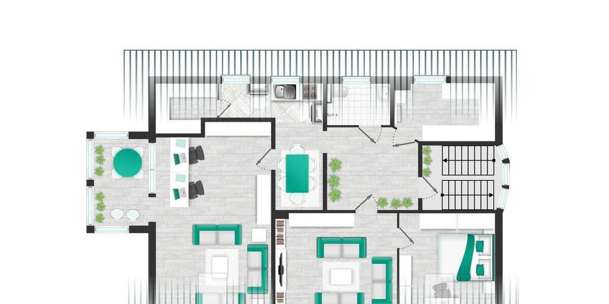Etagenwohnung Leipzig Marienbrunn - 3 Zimmer, 84 m&sup2;, 1.009&euro; | Angebot:26916656