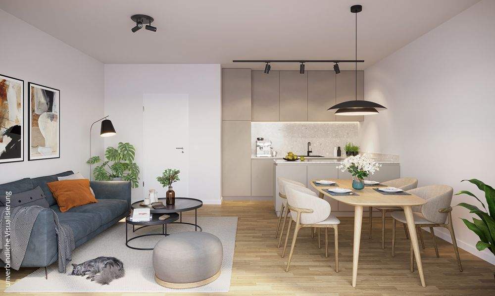 Etagenwohnung Leipzig Zentrum-Südost - 3 Zimmer, 63 m&sup2;, 339.500&euro; | Angebot:25778319