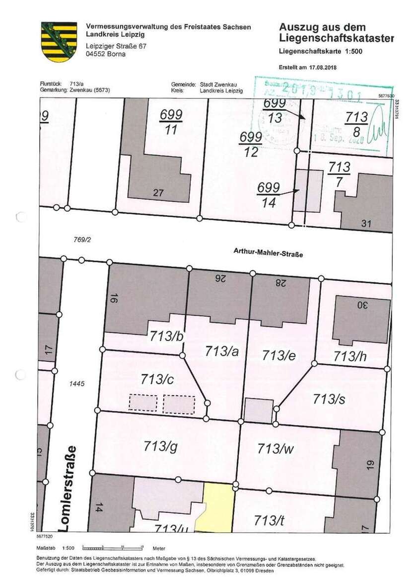 Grundstück mit Projektierung+positiver Bauvoranfrage für ca. 1.500 m² Wohnfläche zimmer