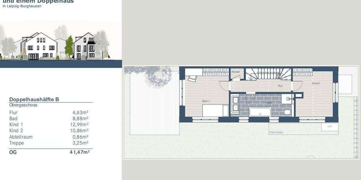 Wir bauen für Sie! - Stadtnah & Naturverbunden - Exklusive Doppelhaushälfte in Burghausen 4 zimmer