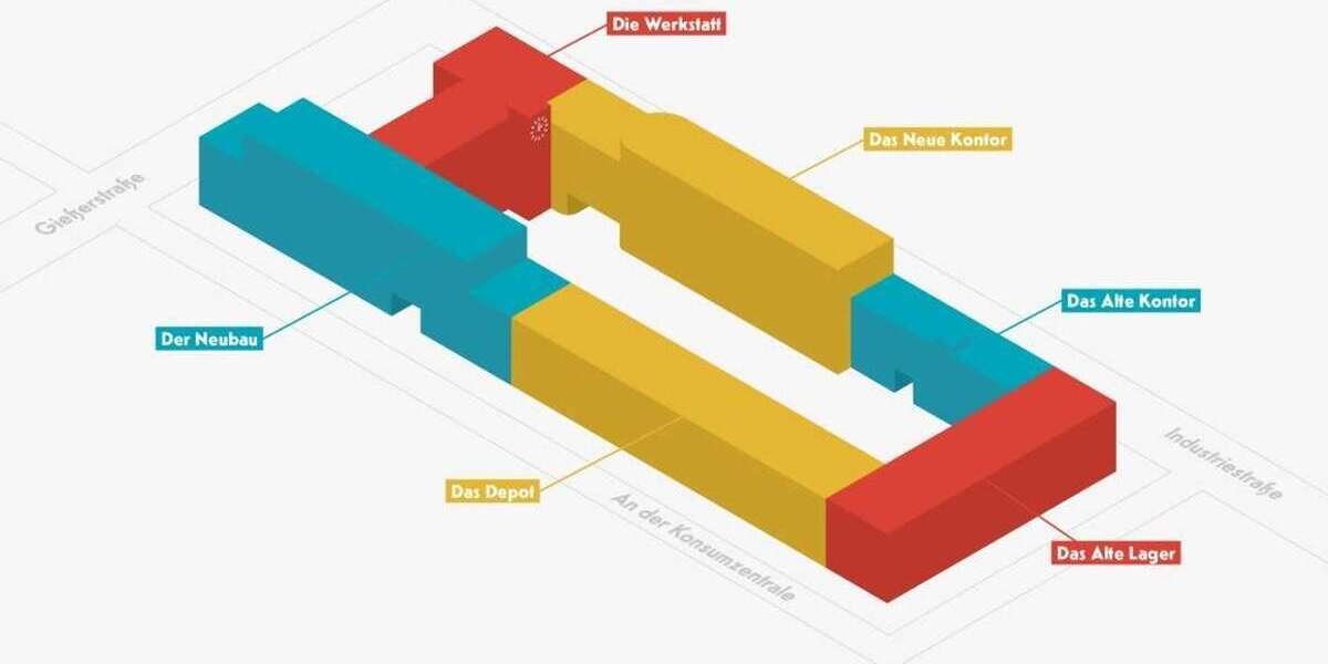 Moderne trifft Vergangenheit- Büroflächen in der historischen Konsumzentrale Plagwitz mieten! zimmer