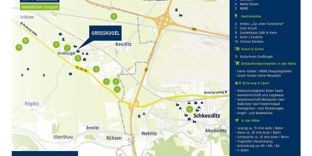 Baugrundstück mit Baugenehmigung für 6 Doppelhaushälften zimmer