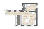 Etagenwohnung Leipzig Mitte - 3 Zimmer, 78 m&sup2;, 1.119&euro; | Angebot:26180431
