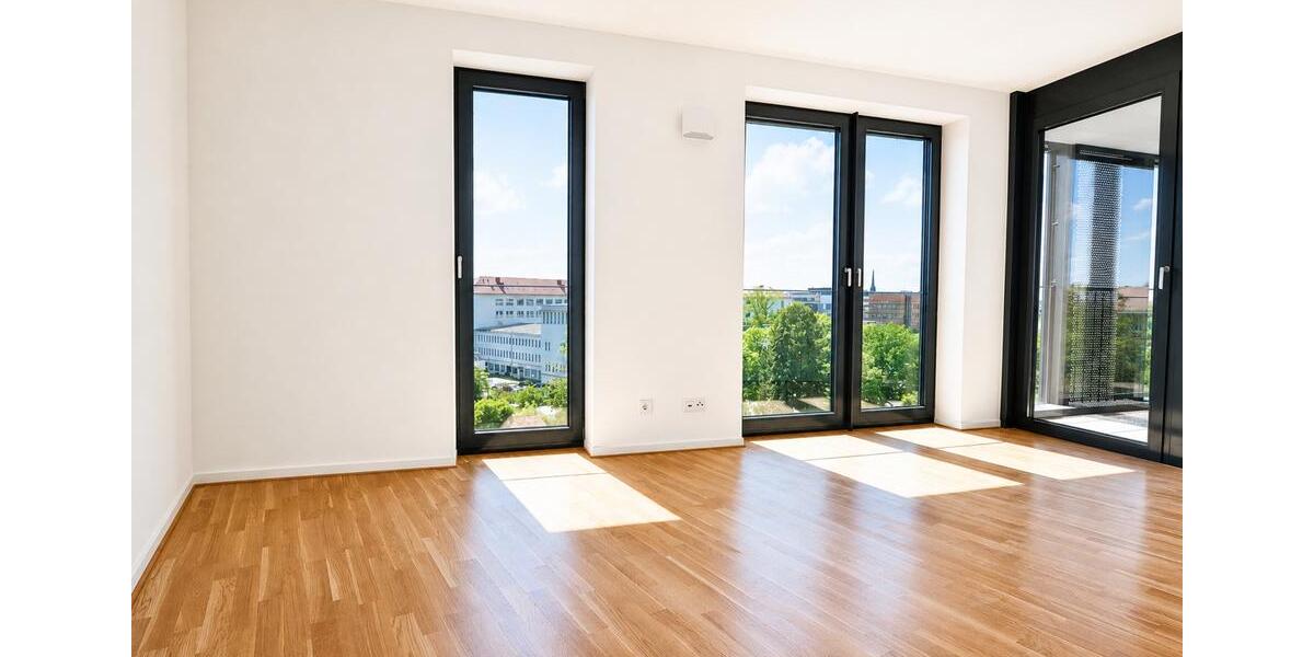 Dachgeschoßwohnung Leipzig Mitte - 3 Zimmer, 88 m&sup2;, 1.584&euro; | Angebot:26676989