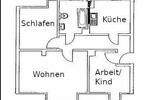 Dachgeschoßwohnung Groitzsch - 3 Zimmer, 60 m&sup2;, 380&euro; | Angebot:26549206
