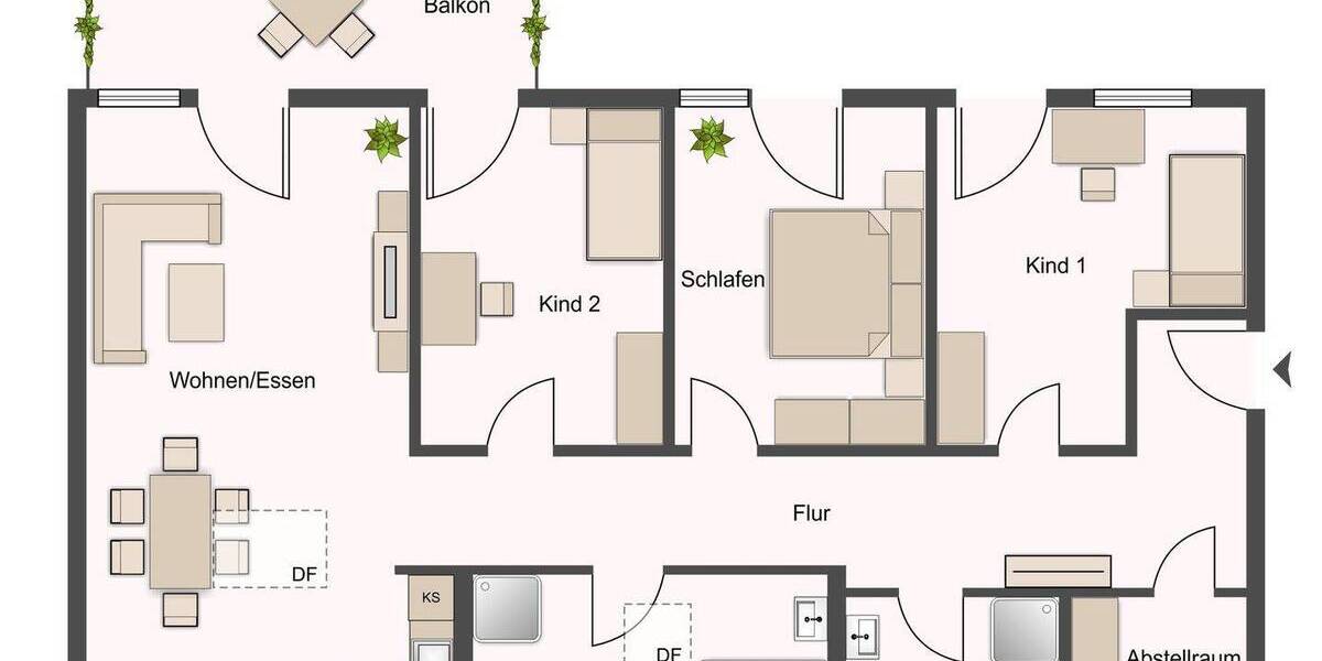 Etagenwohnung Leipzig Plagwitz - 4 Zimmer, 111 m&sup2;, 598.800&euro; | Angebot:26694662