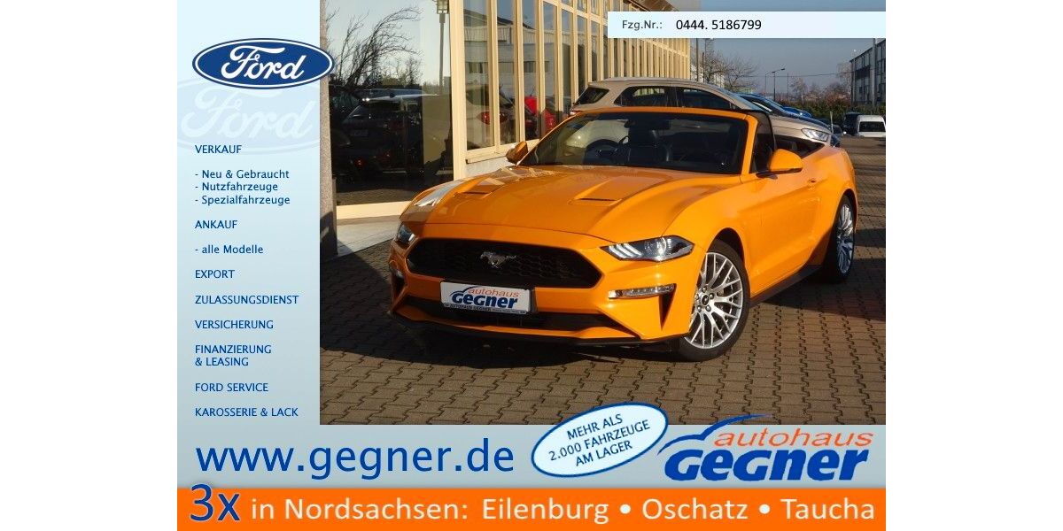 Ford Mustang 86.768 km 29.840 &euro; Eilenburg 04838