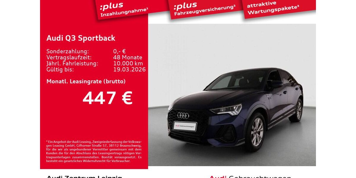 Audi Q3 25.508 km 44.290 &euro; Leipzig 04129