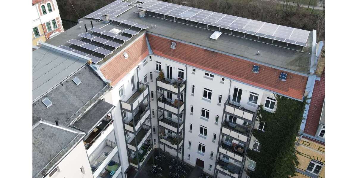 Altbau trifft Wasserlage – 3-Zimmerwohnung mit Balkon im beliebten Plagwitz 3 zimmer