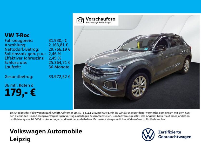 VW T-Roc 14.360 km 31.930 € Leipzig 04277