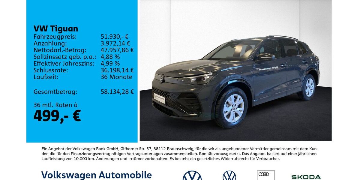 VW Tiguan 20.000 km 51.930 &euro; Leipzig 04178