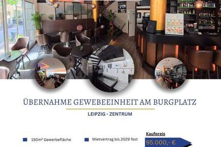 Gewerbeobjekt Leipzig / Leipzig Zentrum Leipzig Zentrum - 95.000&euro; | Angebot:26971993