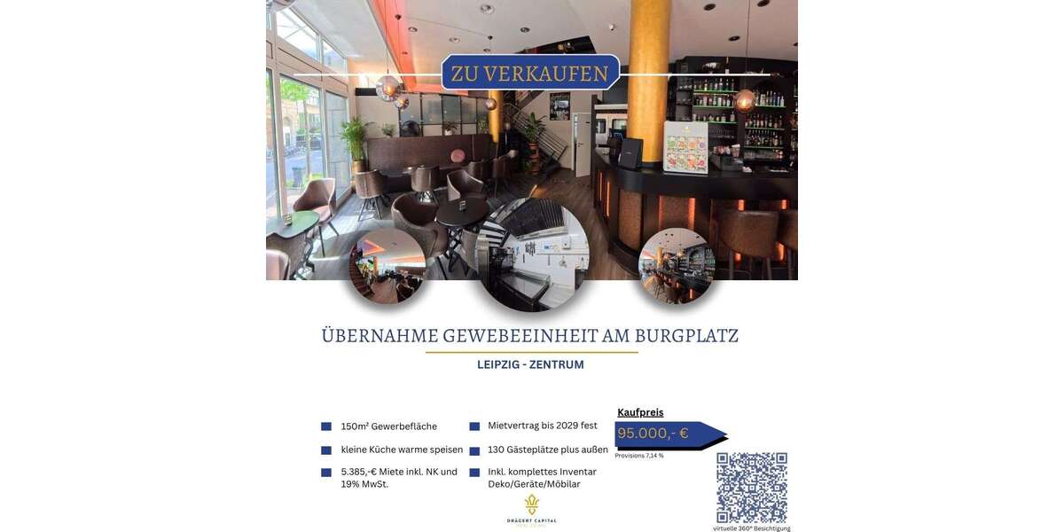 Gewerbeobjekt Leipzig / Leipzig Zentrum Leipzig Zentrum - 95.000&euro; | Angebot:26971993