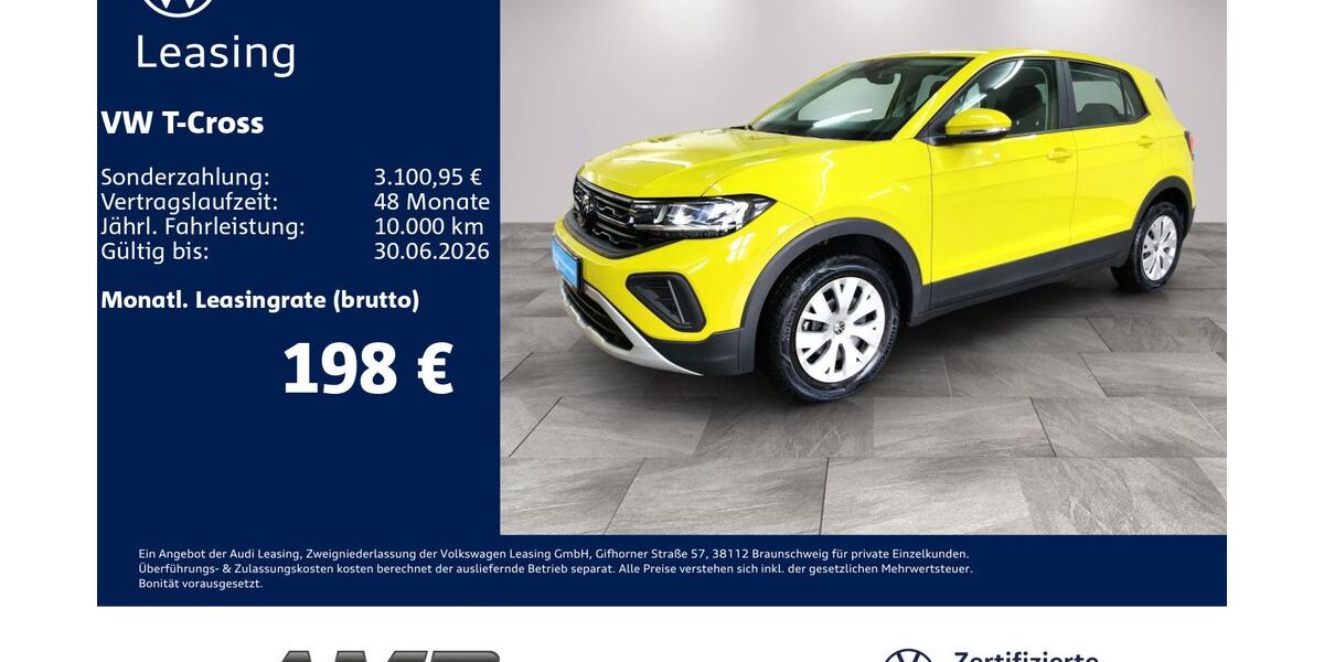 VW T-Cross 6.120 km 19.970 &euro; Borna 04552