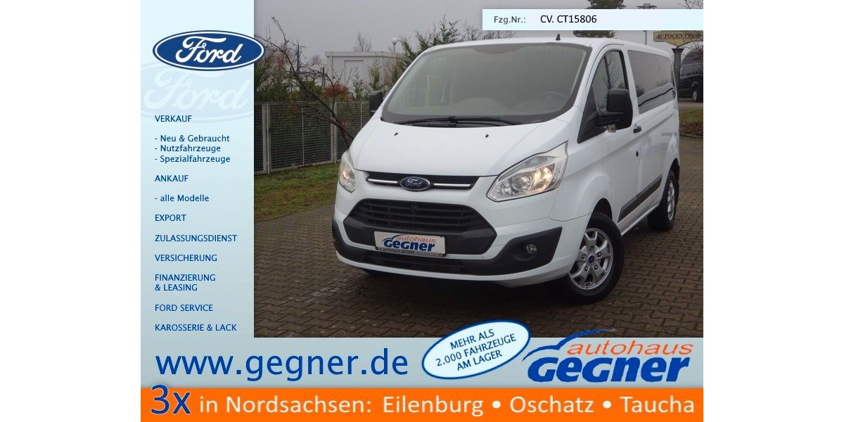 Ford Transit Custom 188.418 km 8.840 &euro; Eilenburg 04838