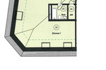 Etagenwohnung Leipzig Mitte - 1 Zimmer, 48 m&sup2;, 599&euro; | Angebot:24762628