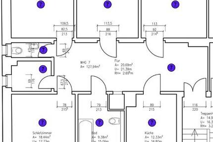 Großzügige 4-Zimmer-Wohnung in Gohlis-Süd – 2 Balkone – Top Lage 4 zimmer