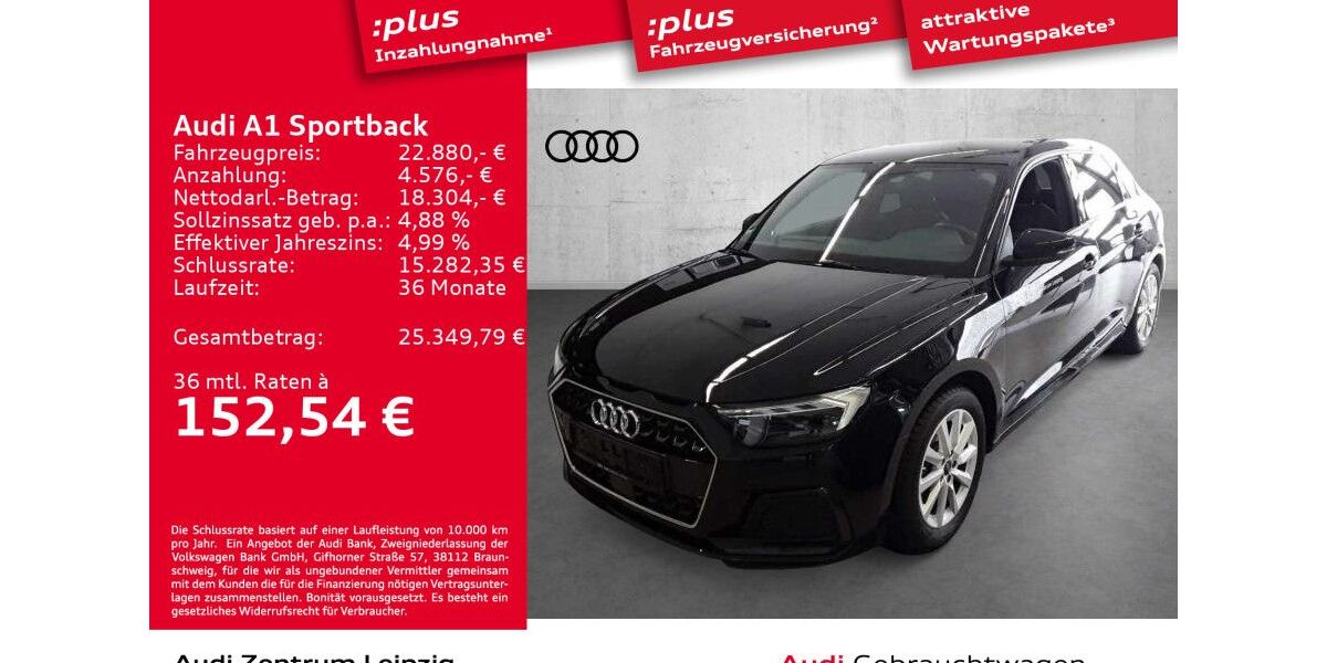 Audi A1 10.514 km 22.880 &euro; Leipzig 04129