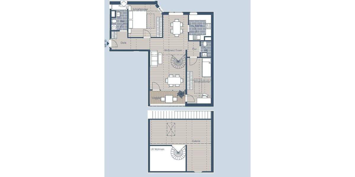 Etagenwohnung Leipzig Lindenau - 4 Zimmer, 91 m&sup2;, 357.200&euro; | Angebot:25999358