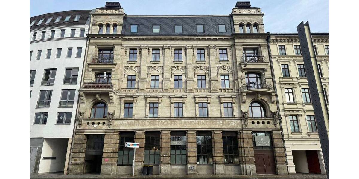 Etagenwohnung Leipzig Zentrum-Süd - 2 Zimmer, 62 m&sup2;, 250.000&euro; | Angebot:26380024