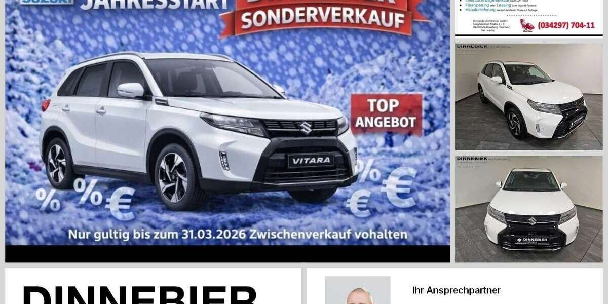 Suzuki Vitara 3.900 km 22.490 &euro; Markkleeberg 04416