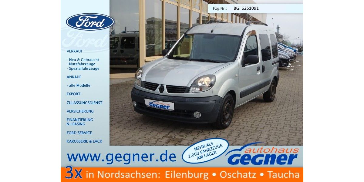 Renault Kangoo 312.364 km 1.390 &euro; Eilenburg 04838