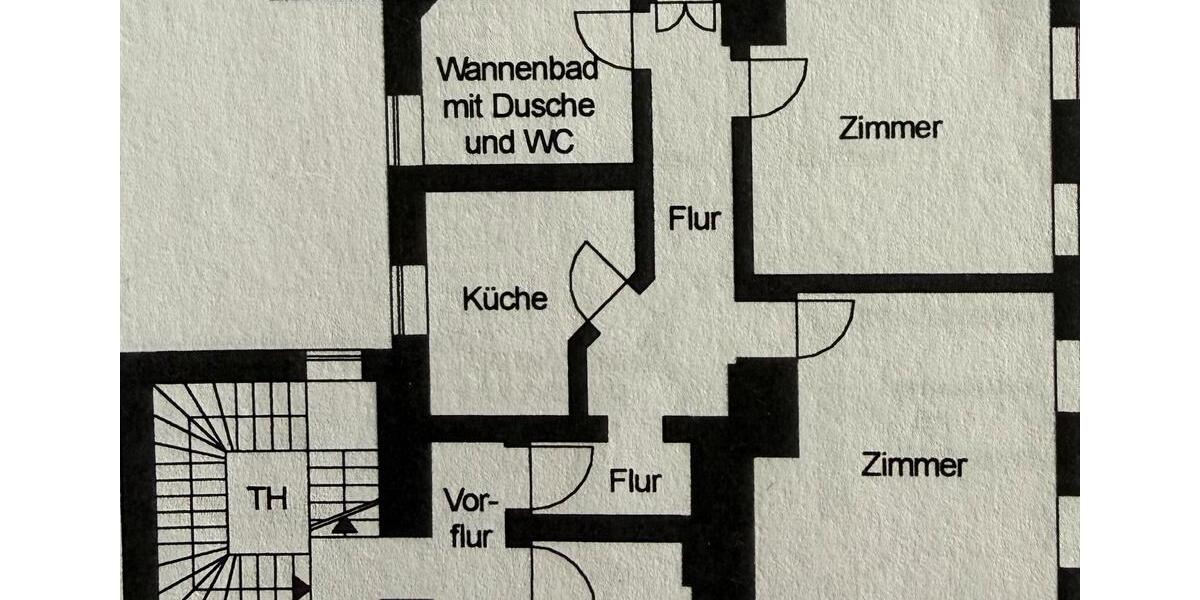 Etagenwohnung Sandersdorf-Brehna Brehna - 2 Zimmer, 61 m&sup2;, 505&euro; | Angebot:25420956