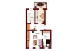 Etagenwohnung Leipzig Volkmarsdorf - 2 Zimmer, 45 m&sup2;, 160.000&euro; | Angebot:26118057