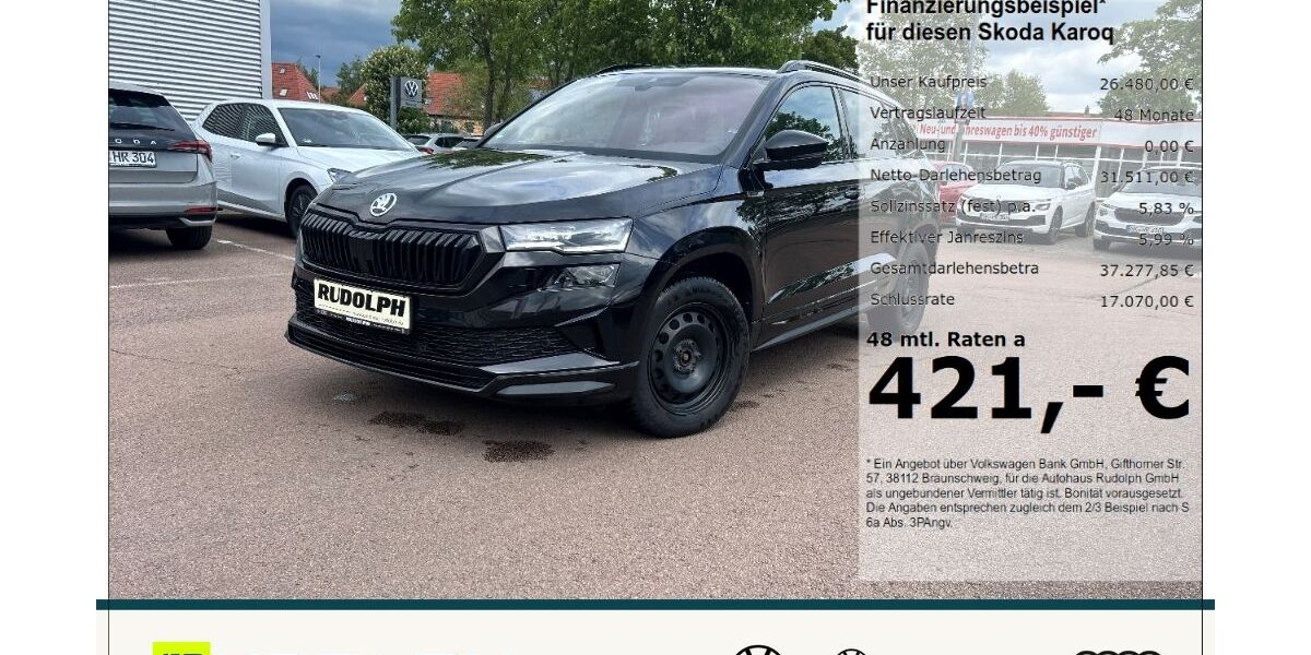 Skoda Karoq 74.443 km 26.480 &euro; Merseburg 06217