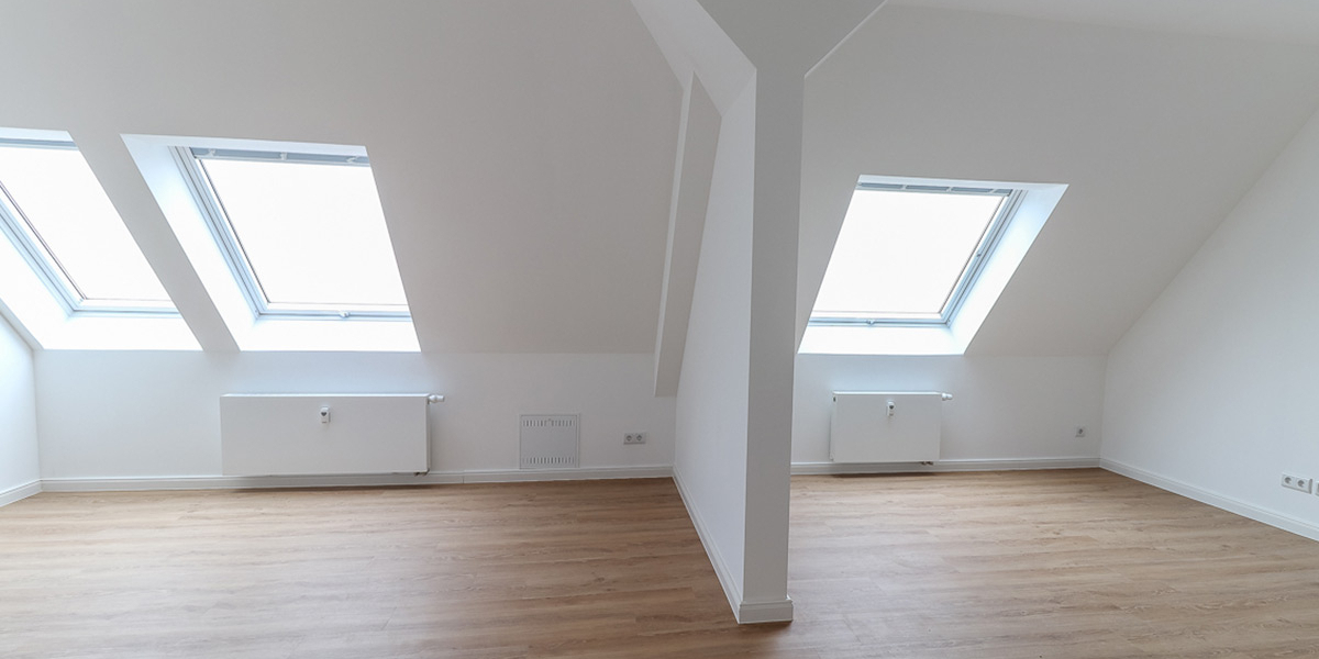 ERSTBEZUG NACH SANIERUNG + EUTRITZSCH + 2 RAUM + DACHGESCHOSS + AB SOFORT - Dachgeschoßwohnung Leipzig Eutritzsch | Angebot:24795255