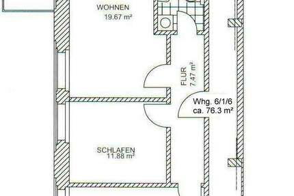 Wohnung zum Mieten in Leipzig 687 € 76.3 m² 3 zimmer